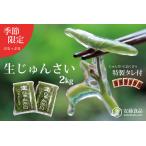生じゅんさい2kg ゆずタレ6個 2027年5月上旬頃~7月下旬まで…
