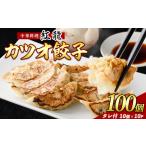 ふるさと納税 カツオ餃子10パックセット 紅龍 IB131-001 かつお餃子 カツオ餃子 鹿児島県指宿市