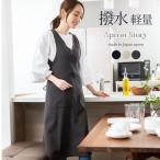 撥水軽量タブリエ エプロン ブラック