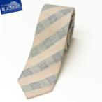HADACHU 紗織りシルクリネンネクタイ