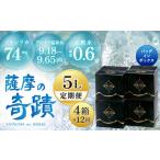 天然アルカリ温泉水 5L×4箱