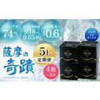 天然アルカリ温泉水 5L×4箱