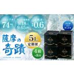 天然アルカリ温泉水 5L×4箱