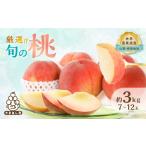 ふるさと納税 厳選!旬の桃 約3kg(7玉〜12玉)【離島・沖縄配送不可】【配送不可地域:離島・沖縄県】【1395535】 山梨県山梨市