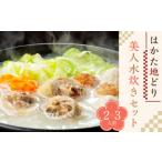 はかた地どり 美人水炊き セット 2-3人前