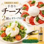 チーズセット フレッシュチーズ2種 オリーブオイル