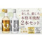 人吉の酒 金しろ 銀しろ 本格 米焼酎 2本