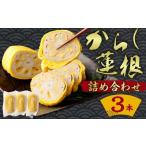 からし蓮根 約310g×3本
