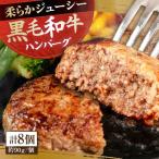 自家製 手作り 黒毛和牛ハンバーグ 約90g×8個
