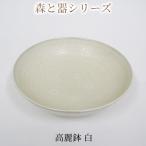 森と器シリーズ 高麗鉢1枚 白 食器