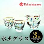 宮澤ガラス 水玉グラス セット IB001-026