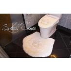 シェルカメオ トイレマット フタカバーセット