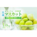 ふるさと納税 【訳あり】冷凍シャインマスカット約1kg（約200g×5パック）【TV等で話題の凍眠（急速冷凍）】【 フルーツマスカット シャイン.. 茨城県下妻市