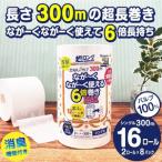 ショッピングふるさと納税 トイレットペーパー ふるさと納税 ペンギン芯なし超ロングパルプ300ｍシングル6倍超長巻きトイレットペーパー2R×8パック 省スペース 非常用 日用品 備蓄 防災  .. 静岡県富士市