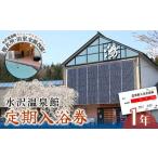 水沢温泉 日帰り入浴施設 水沢温泉館 定期入浴券
