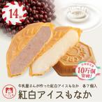 もなか アイスもなか ミルク あずき 小豆 最中 14個
