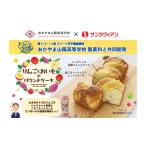 地元の高校生と共同開発 りんごとおいものパウンドケーキ 6…