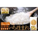 ふるさと納税 【3回定期便】いちほまれ 5kg 福井県 定期便 精米 ブランド米 [e27-d013] 福井県越前町