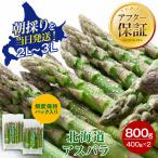 ★4.8 露地物朝採りアスパラ 2L~3Lサイズ800g 400g×2