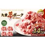 九重 夢ポーク お米豚 切り落とし 約1.4kg