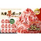 九重 夢ポーク お米豚 切り落とし 約3.5kg