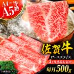 黒毛和牛 佐賀牛 ローススライス 500g