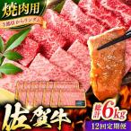 佐賀牛 焼肉用 計6kg