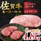 艶さし 佐賀牛 ヒレステーキ&サーロインステーキ