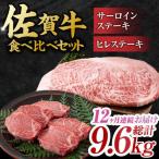 佐賀牛 ヒレステーキ&サーロインステーキ