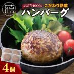 志方牛100%のこだわり熟成ハンバーグ150g×4個