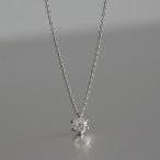 プラチナ900 0.2ct 美しい6本たてづめデザイン