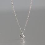 プラチナ900 0.2ct 可愛い王冠モチーフ