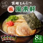 風来軒 宮崎辛麺 中野屋 常温生麺 2食入×4袋