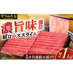 肩ロース 薄切り 1kg