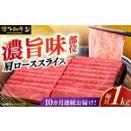 肩ロース 薄切り 1kg