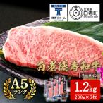 白老牛 サーロイン ステーキ 200g×6枚