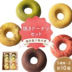 福井産六条大麦焼きドーナツセット 5種類×2 計10個