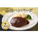 馬肉ハンバーグ16個セット2.08kg