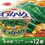 ミニ わかめラーメン ごま しょうゆ 38g×12個入