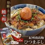 紀州南高梅ひつまぶし 4食セット 2食入り×2セット