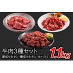 ふるさと納税 牛タンと牛ハラミの味付肉詰め合わせ1.1kg ＜肉の匠 中むら屋厳選＞　【1685】 岩手県花巻市