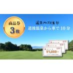 道後ゴルフ倶楽部 商品券 3 000円分