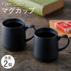 Fマット 漆黒 マグカップ 2個セット 食器