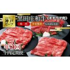 特選 黒田庄和牛 モモ ウデ肉定期便セット