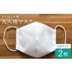 大人用立体マスク 白 2枚セット