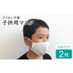 子ども用立体マスク 白 2枚セット