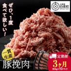 白老豚 挽肉 300g×10パック