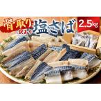 ふるさと納税 【訳あり】骨取り塩さば 切身2.5kg(500g×5袋) mi0012-0097 さば 切り身 骨取り 骨抜き 骨なし 魚 小分け 不揃い サハ゛ .. 千葉県南房総市