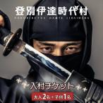 入場券 優待券 登別伊達時代村 入村チケット