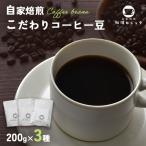 自家焙煎珈琲 こだわり コーヒー豆 600g